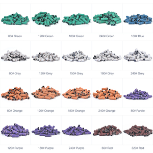 50 pièces de bandes abrasives de 3 mm pour ponceuse à ongles, pour le retrait de vernis gel UV, le nettoyage des peaux mortes, outils de manucure et pédicure - Product Image 2