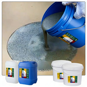 Peinture époxy pour sols en sable coloré, auto-nivelante, liquide, sable coloré, époxy pour sols, vente en gros d'usine, résine époxy - Product Image 1