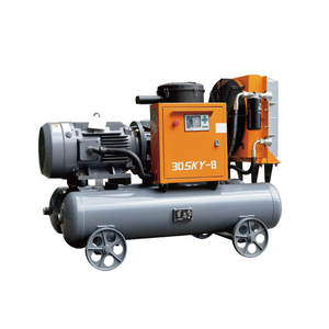<span class=keywords><strong>Compresseur</strong></span> d'air à piston à vis portable de petite taille, best-seller, haute pression 8 bars 15KW <span class=keywords><strong>avec</strong></span> réservoir d'air - Product Image 3