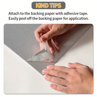 Papier peint en marbre XPE auto-adhésif avec effet d'illusion 3D, autocollant amovible pour carrelage, à coller et à décoller, pour la décoration des murs, des sols et des plafonds