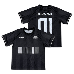 Camiseta de actividad deportiva informal personalizada, camisetas con diseño de logotipo bordado por sublimación - Product Image 2