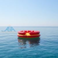 AQUAROCKET gonflable pour divertissement aquatique, salon rotatif, TWISTER, Tube remorquable gonflable, bateau Disco rotatif