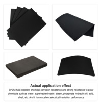 Feuille de mousse EPDM à cellules fermées durable, protection de poignet pour salle de sport, matériau pour combinaison de plongée, absorption des chocs, éponge ignifuge