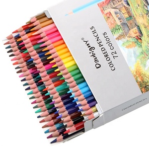 Ensemble de crayons de couleur à base d'huile en bois naturel <span class=keywords><strong>Daubigny</strong></span> 72 couleurs avec boîte en papier Ensemble de crayons de couleur// - Product Image 1