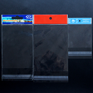 Bolsas de celofán de plástico autoadhesivas, embalaje ecológico de extensión de <span class=keywords><strong>cabello</strong></span> opp - Product Image 2