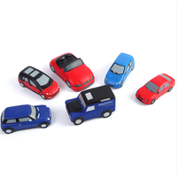 Cadeaux promotionnels Mini voiture forme PU mousse anti-Stress jouet PU balle anti-Stress