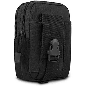 Pochete edc masculina tática, cinto, utilitário, organizador de ferramentas, bolso, celular