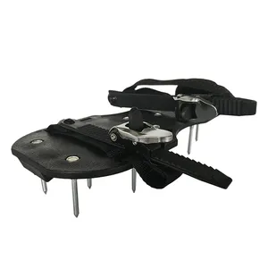 2 Adjustable Straps and Heavy Duty Metal Buckles Tech Shoes For Effectively Aerating Lawn Soil