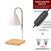 Diffuseur de cire parfumée en marbre de luxe moderne, intensité réglable, hauteur ajustable, veilleuse d'aromathérapie pour chambre et décoration intérieure