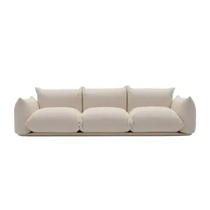 Modern Design Fabric Sofa Set Mini Velvet Foldable and living room sofa set Creative Bread furniture sofa