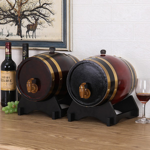 Barriles de Roble de 1.5L para Añejar Whisky, Dispensador de Barril de Whisky, Cubo para <span class=keywords><strong>Vino</strong></span> sin Fugas para Almacenar <span class=keywords><strong>Vino</strong></span>, Cerveza, Licores y Whisky - Product Image 4
