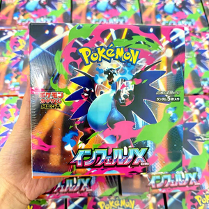 Carte <span class=keywords><strong>Pokémon</strong></span> authentique édition japonaise PTCG M2 Mega Charizard Hell Flame Evolution Pack complémentaire boîte complète - Product Image 1