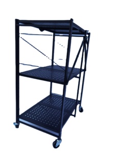 Chariot à plusieurs niveaux en métal, qualité supérieure, nouveau design, vente en gros, revêtement de poudre, prix bon marché - Product Image 3