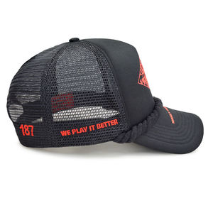 Casquette de baseball 5 panneaux personnalisée avec logo brodé OEM, haute qualité, respirante, réglable, style snapback pour hommes et femmes, idéale pour l'extérieur et le streetwear - Product Image 5