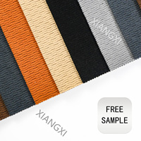 Tissu d'ameublement pour canapé en tissu tissé respirant effet lin, texture diagonale en grille, 100% polyester, marque MAESTRUM