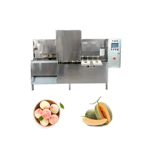 Kommerzielle automatische industrielle Birne Apfel haut entfernen Schäler Peeling Coring Slicing Schneide maschine