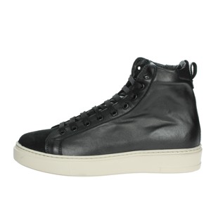 Scarpe in pelle eleganti stile camminata Nevada alte Sneakers - Product Image 1