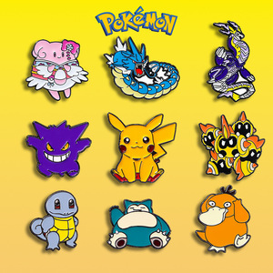 Officieel gelicenseerde Pokémon anime badge Pikachu bedel voor een schattig tasje in Japanse stijl, decoratie accessoire. - Product Image 1