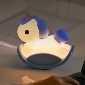 Lampe de troie <span class=keywords><strong>licorne</strong></span> USB charge trois niveaux de luminosité décompression pat lampe enfants chronométré sommeil atmosphère <span class=keywords><strong>veilleuse</strong></span> - Product Image 4