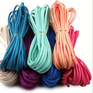 Cordon en microfibre de cuir synthétique de 70 yards, 3 mm, pour bracelets, colliers, artisanat DIY, lacets de chaussures en cuir, attrape-rêves - Product Image 1