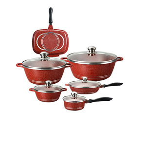 Royal Dessini <b>Soup</b> <b>Pot</b> 5L+ Non-Stick Aluminum For Household Cooking - Product Image 4