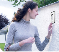 Interphone d'appartement sans fil BLIIOT 2G 4G LTE GSM avec solution de carte IC K6