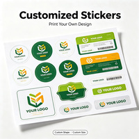 Etiqueta Adhesiva Personalizada, Etiqueta de Embalaje con Logotipo Personalizado, Etiqueta Troquelada, Rollo de Etiquetas Térmicas 4X6 para Ropa