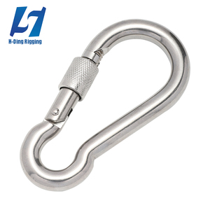 <span class=keywords><strong>Mousqueton</strong></span> en métal poli galvanisé de haute qualité en gros <span class=keywords><strong>mousqueton</strong></span> DIN5299 vis à œillet en acier inoxydable au carbone gréement - Product Image 3