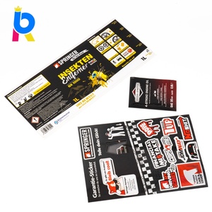 Etiquetas Adhesivas <span class=keywords><strong>de</strong></span> Vinilo <span class=keywords><strong>de</strong></span> Alta Calidad, Resistentes al Agua y a los Rayos UV, con Diseño <span class=keywords><strong>de</strong></span> Logotipo Personalizado - Product Image 1