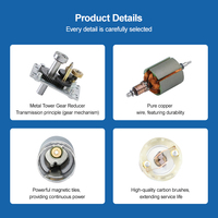 Mingyang Motor gigi cacing, peralatan pintar mati daya, Gearbox pengunci sendiri DC 12v 24v, sikat Worm