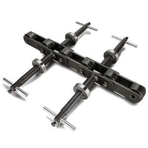 Cadena de rodillos de doble paso C2082 C2082H C2060 con K1 A1 - Product Image 2