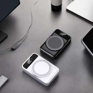 Banco de Energía Magnético Tipo C de 22.5W con Logotipo Personalizado al por Mayor, 10000mah 5000Mah con Cable, Banco de Energía Portátil de Carga Rápida para Teléfono - Product Image 6