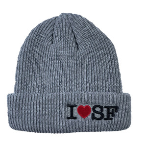 Gorro de punto bordado unisex de alta calidad - Product Image 1