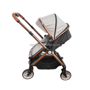 2024 phổ biến nhất 2 trong 1 giá rẻ Buggy bé pushchair xe đẩy với bé bassinet bé pram tàu sân bay trẻ sơ sinh - Product Image 2