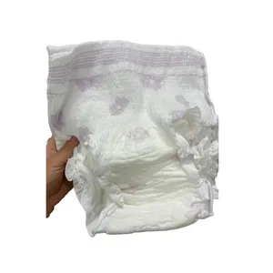 Kafurou B Grade Cheap Price USD 0.06 per Pcs M & L Sanitary Napkin Pants for Menstrual Period Lady Diaper Pants