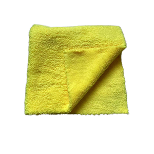 550gsm dệt Polyester edgeless san hô nhung nhanh chóng-khô nén thấm khăn 40x40cm Xe làm sạch vải sang trọng - Product Image 2