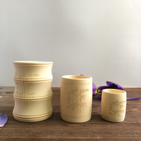 Gobelet à vin en fibre de bambou biodégradable, réutilisable, personnalisé avec logo, respectueux de l'environnement, fait à la main, gobelet à thé en bambou