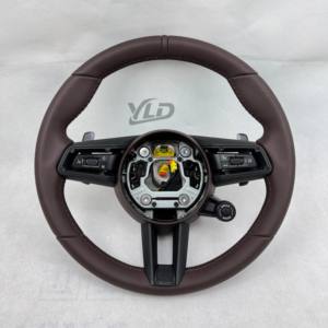 Volante Personalizado YLD en Color a Elección para <span class=keywords><strong>Porsche</strong></span> Panamera, Macan, Cayenne, 718, 911, Cayman, 918, Taycan, <span class=keywords><strong>Boxster</strong></span>, 987 - Product Image 5