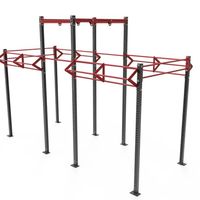 Stations de musculation multifonctions unisexes sur mesure, barres de traction, stations de fitness autoportantes, stations de squat pour usage commercial