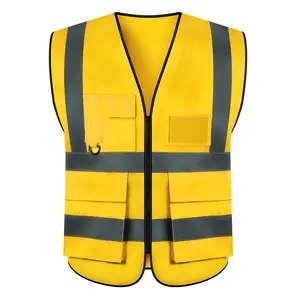 Customized OEM ODM Mens Reflective Jacket Workwear Jacket Softshell Coat Safety Apparel From Factory