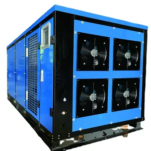 Atmosferik hava su jeneratörü su makinesi 1000L ısı pompası hava su