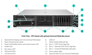 SERVIDOR DE RACK USADO Pro Liant DL380 Gen10 8SFF P408I-A CON DOBLE DISIPADOR DE CALOR Y DOBLE FUENTE DE ALIMENTACIÓN DE 500W NC 2U - Product Image 6