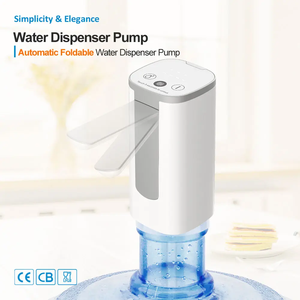 Bomba Dispensadora <span class=keywords><strong>de</strong></span> <span class=keywords><strong>Agua</strong></span> Automática Eléctrica Portátil y Plegable con Pantalla Digital y Carga USB Tipo C <span class=keywords><strong>para</strong></span> Garrafón <span class=keywords><strong>de</strong></span> 5 Galones - Product Image 2
