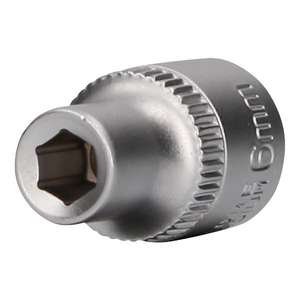 HERRAMIENTAS BRILLANTES-BT021814 Toma hexagonal de 3/8 ''-EAN 4042146775196 HAND SOCKETS 3/8" - Product Image 1