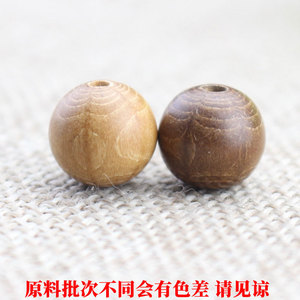 Perles en bois de formes variées, perles en vrac pour la fabrication de bracelets, accessoires DIY en bois de dragon, perles d'espacement rondes, matériau naturel - Product Image 4