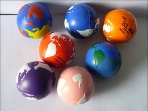 Promosyon özel Logo baskılı yuvarlak stres topu çeşitleri stres giderici oyuncaklar çocuklar ve yetişkinler için - Product Image 2