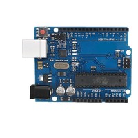 Placa de Desarrollo Mejorada DWI Oficial UNOR3 con Microcontrolador ATmega328P (Compatible con Programación) DIY