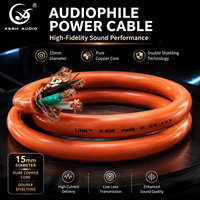 Cable de Alimentación de Grado Audiófilo YIVO XSSH, Estructura de Núcleo Compuesto con Conductores de Cobre Puro OFC para Amplificador, Altavoz, OEM Personalizado