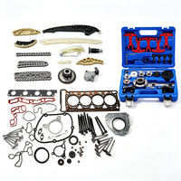 06H109467N Complete Timing Chain Kit With Hydraulic Tensioner Guide Rails Sprocket Fit 08-15 2.0L EA888 Turbo Engine Parts