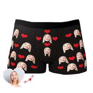 Wholesale Custom Face Underwear Personalized Print Boxer Briefs With Photo <strong>for</strong> <strong>Husband</strong> <strong>Valentines</strong> <strong>Day</strong> <strong>Gifts</strong> - Product Image 1